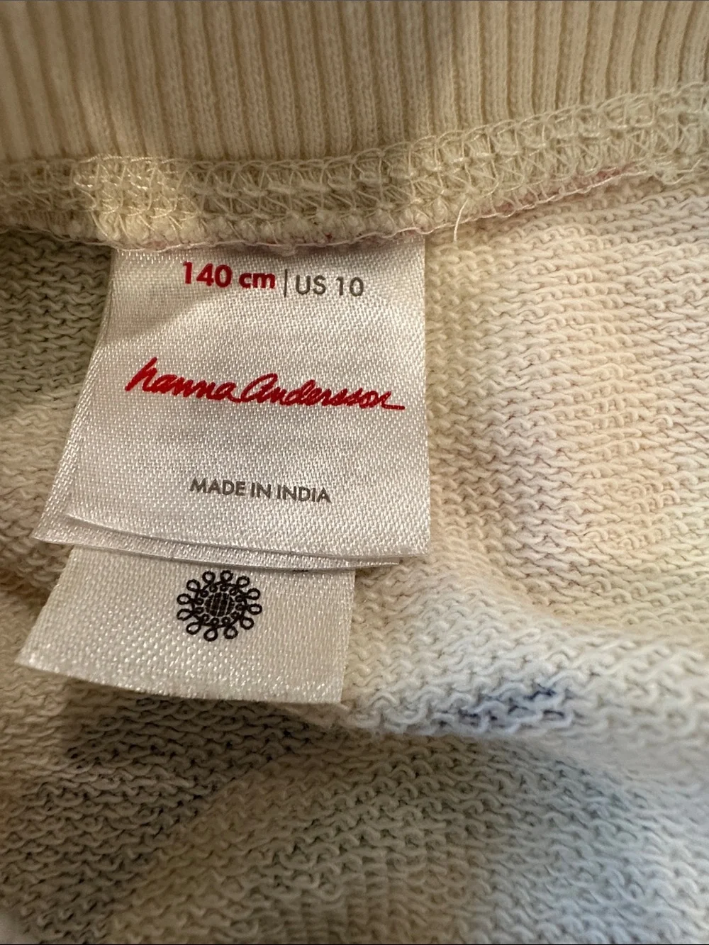 Hanna Andersson‎ Multicolor Geometric Print Crewneck Sweatshirt